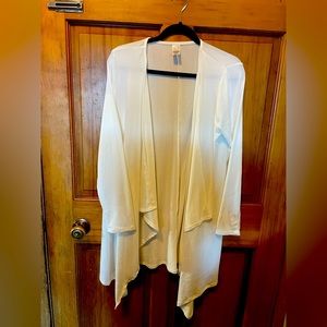White Cardigan